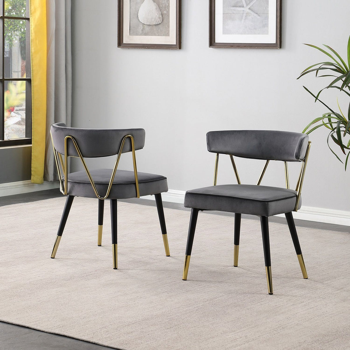 Glam Dining Chair (Set of 2)