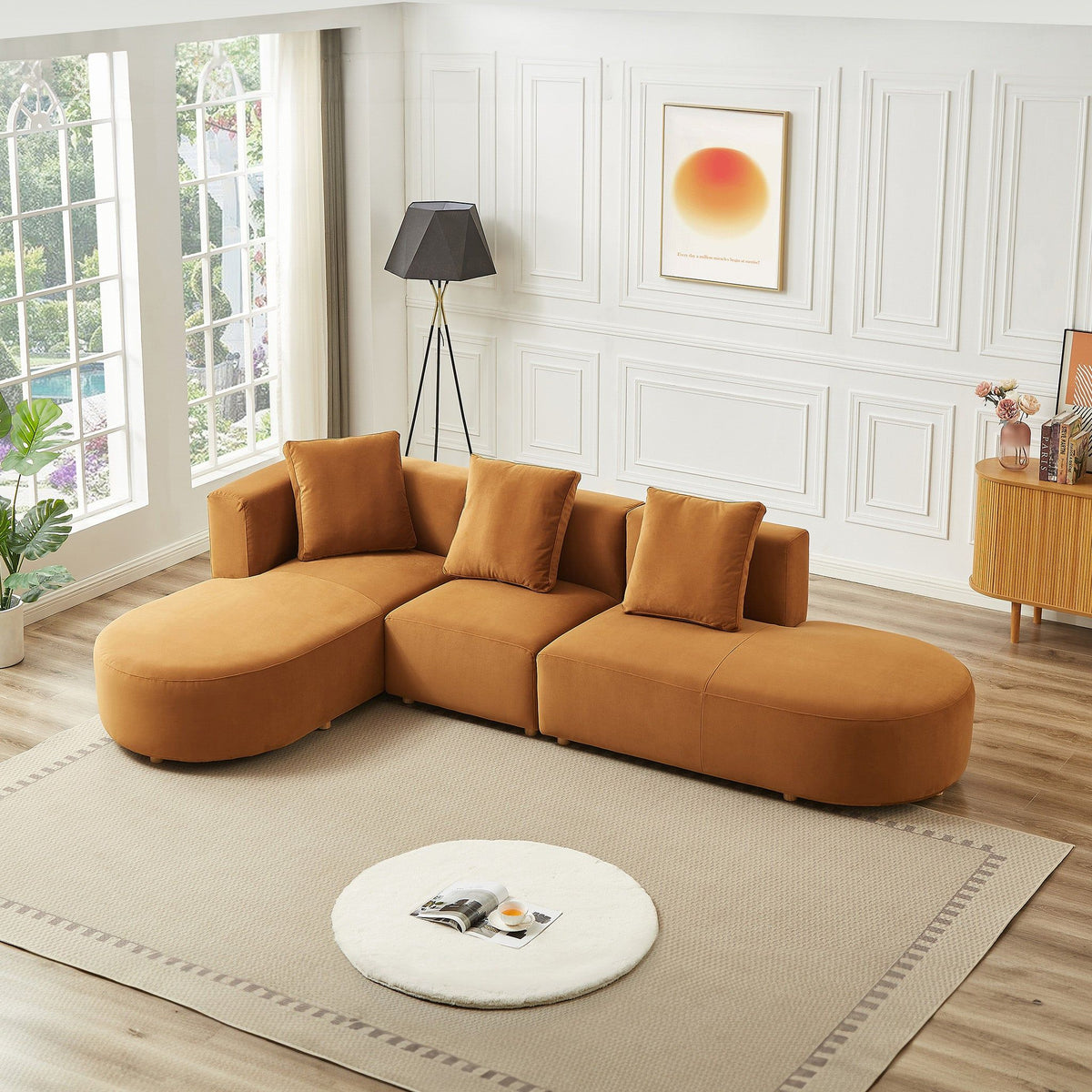 Orby - Stylish Sectional Sofa