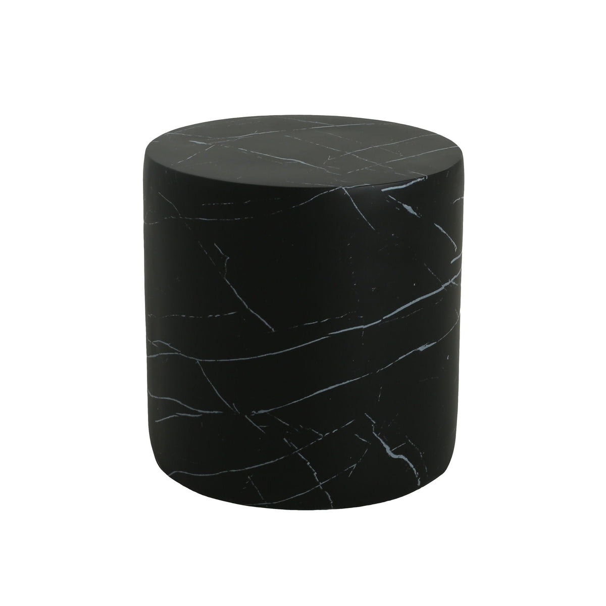 Cylindrical Design Outdoor Lightweight Concrete Side Table