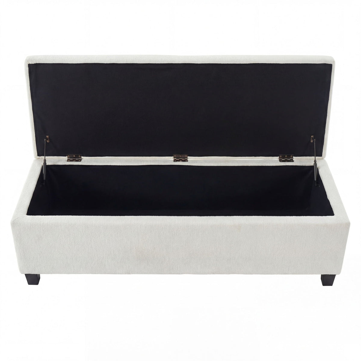 Upholstered Storage Ottoman Bench