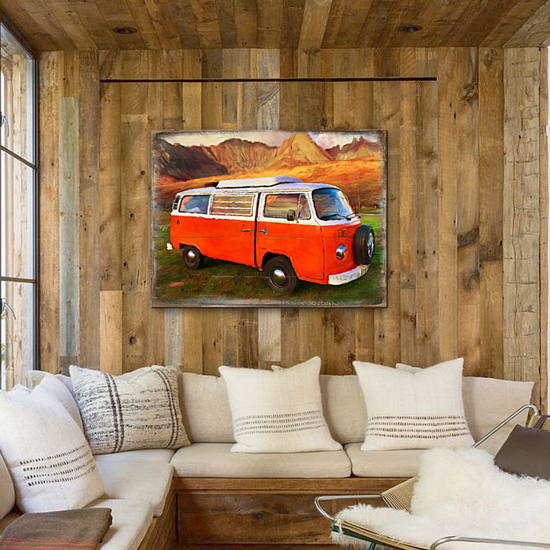 Tolliver Van Art Wooden Wall Art by Nature Wonders - Nature Wildlife Decor  - 95292B