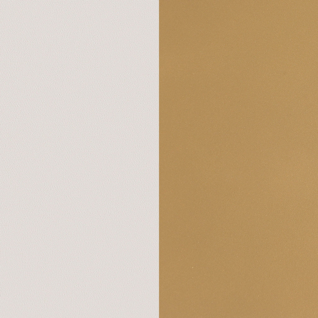 Square Counter Height Stools (Set of 2) - Beige / Gold