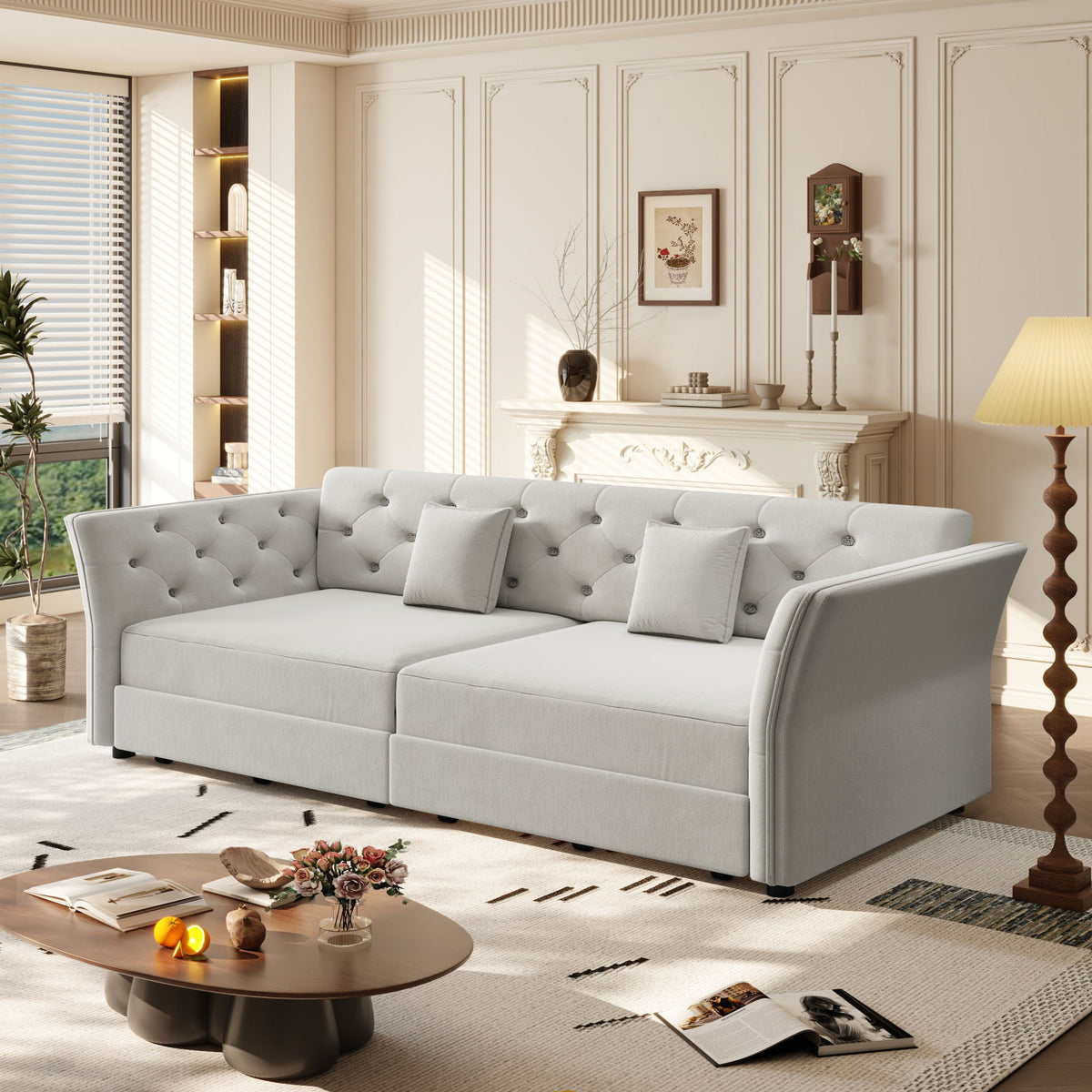 Oversize Pull Out Sofa Bed For Living Room