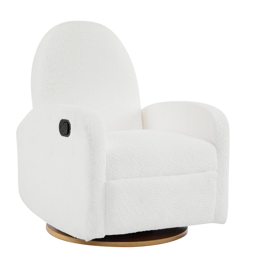 Contemporary 360 Swivel and Glider Recliner Chair