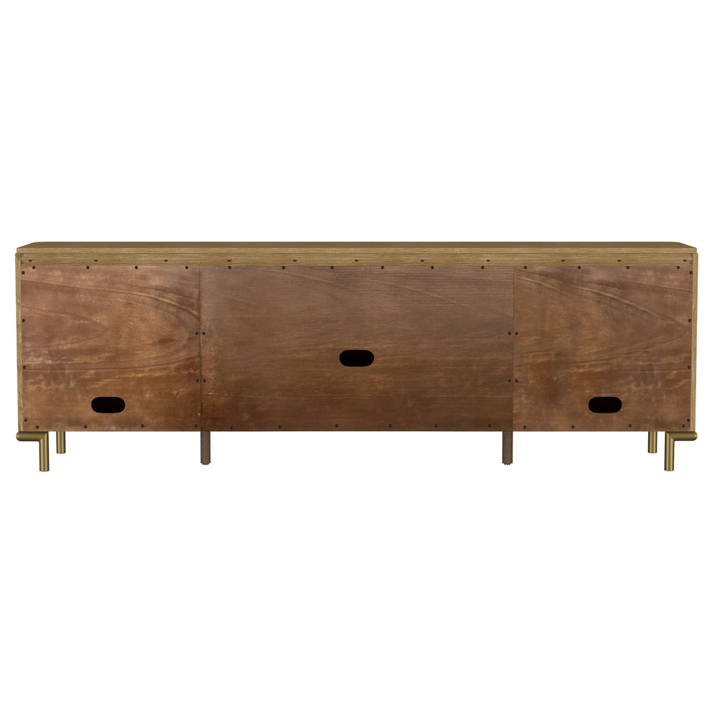Benson - 2 Door TV Stand With Dual Drawers