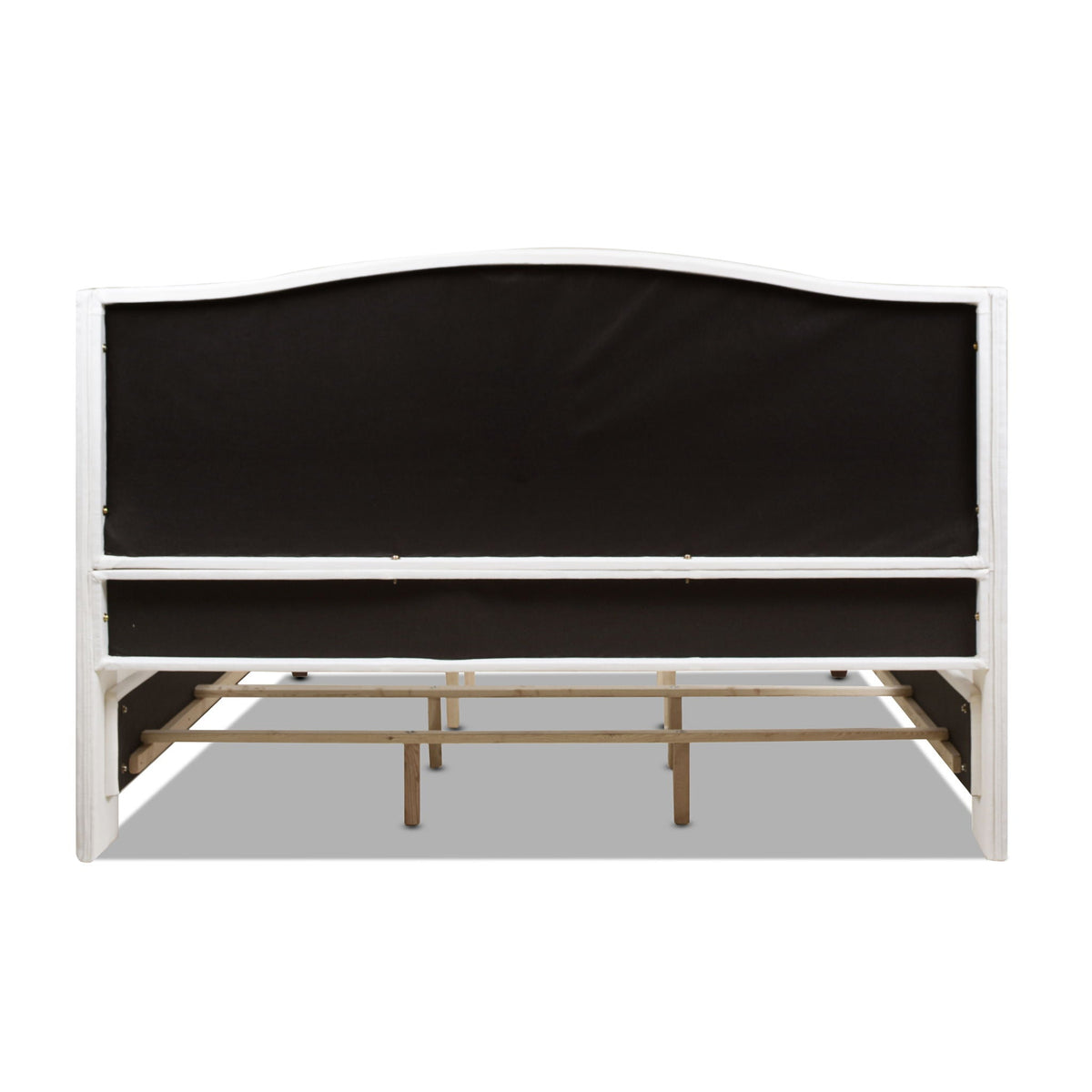 Carmen - Upholstered Wingback Panel Bed Frame
