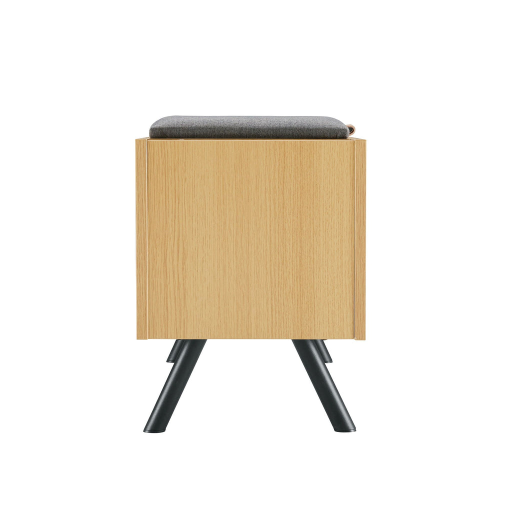 Paloma - Accent Storage Bench With Lift Top - Light Oak