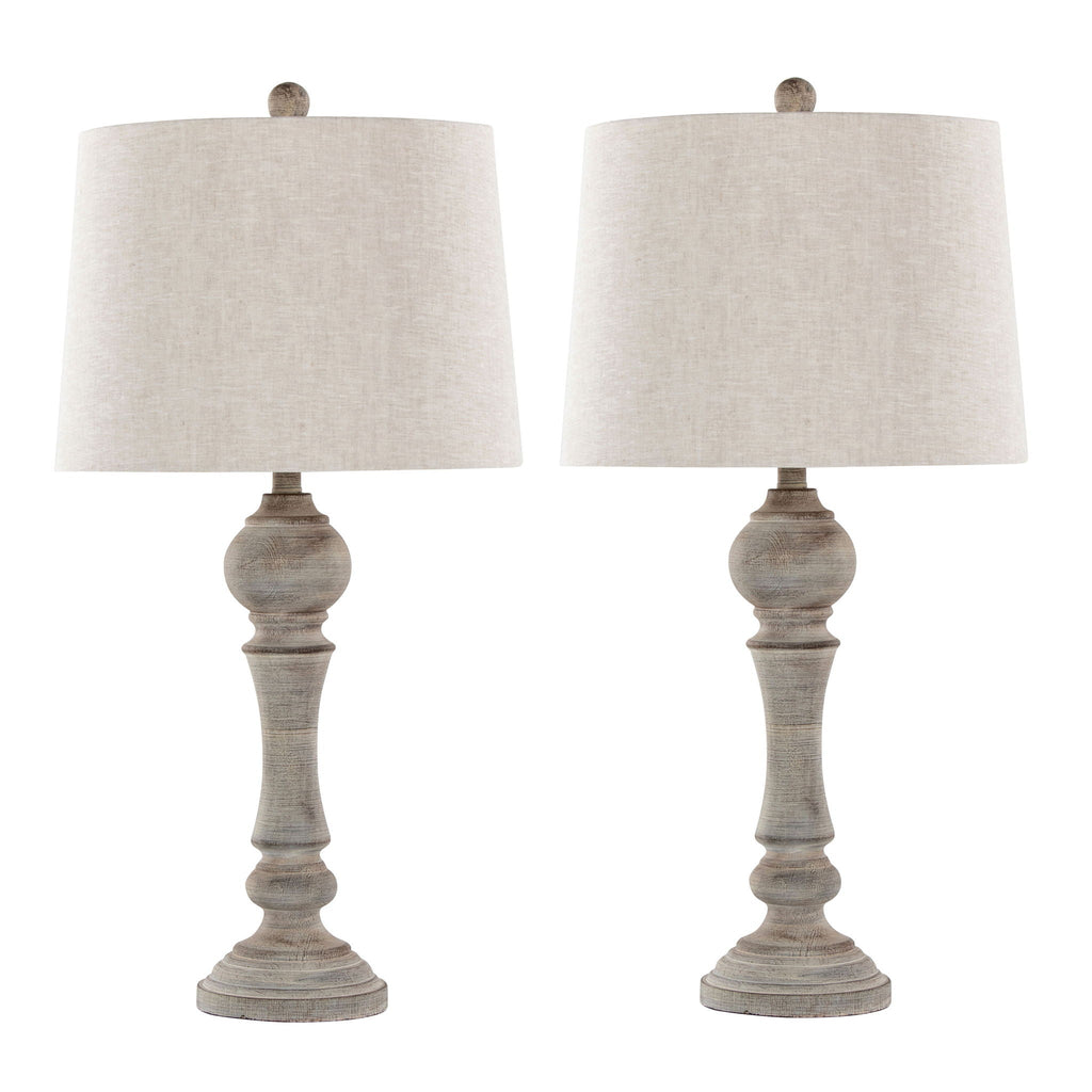Winston - Farmhouse Poly Table Lamp (Set of 2)