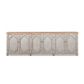 Colette - 6 Door Cabinet Sideboard - Brown