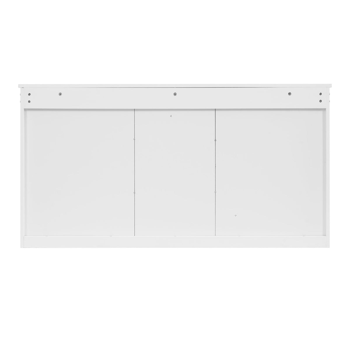 Modern Wall-Mount 2 In 1 Mirror Cabinet With Adjustable Shelves, Soft-Closing Hinges