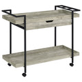 Begonia - 1 Drawer Cart - Driftwood