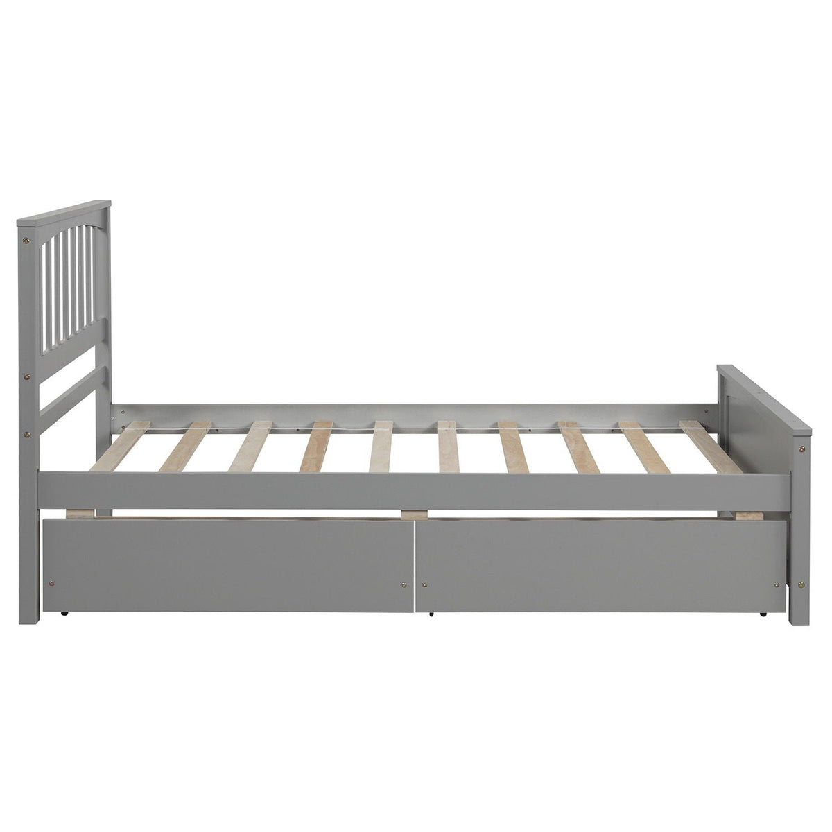 Platform Bed With Two Drawers