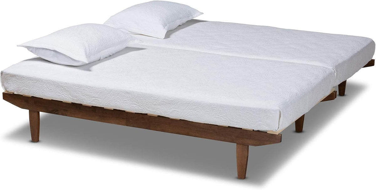 Bed Frames, Twin/King, Walnut