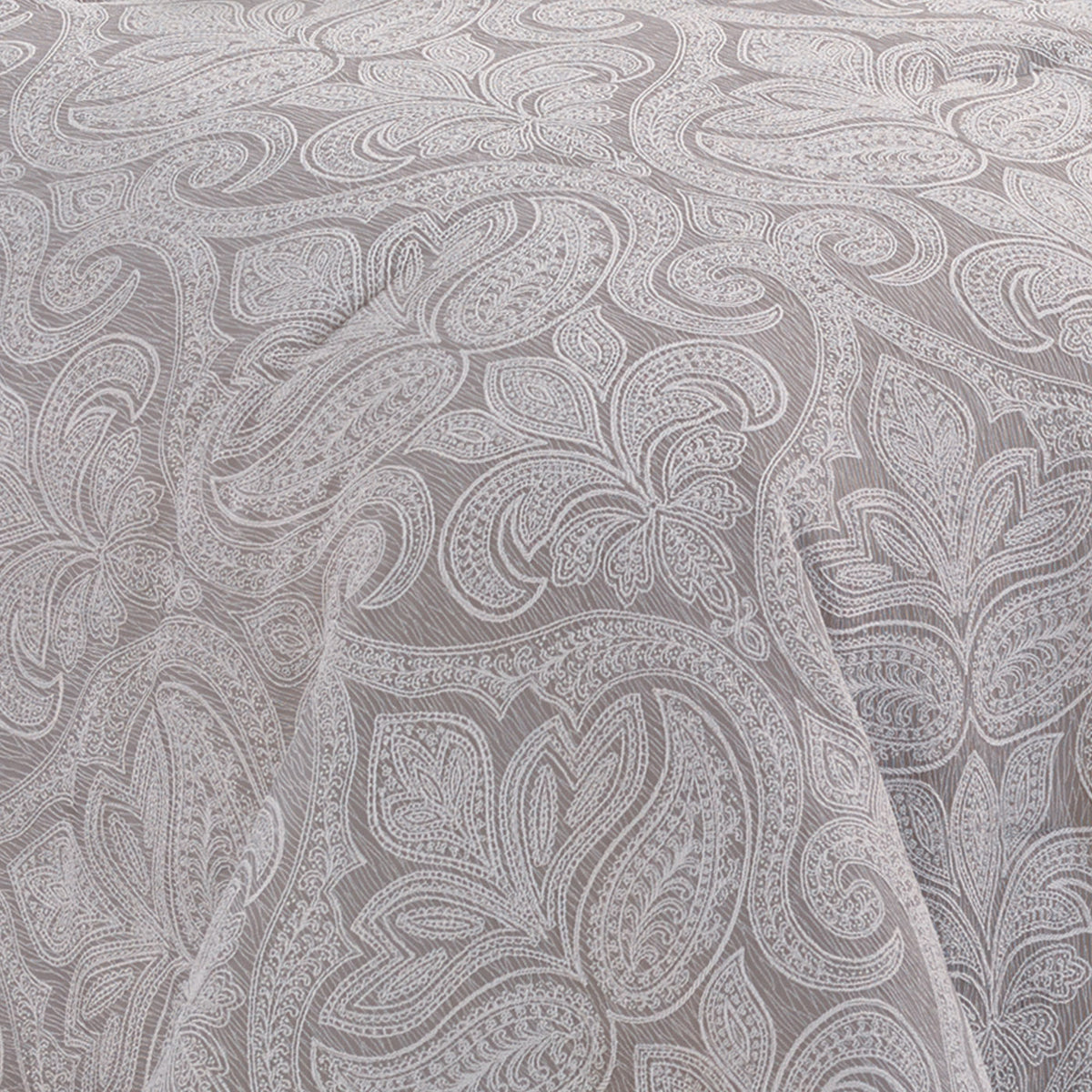 Winthrop Grey Damask Jacquard 9 Pc Comforter Set
