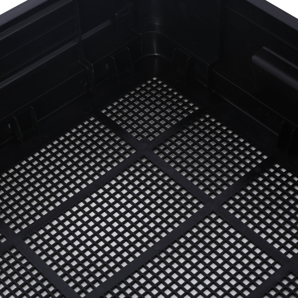 Durable 3 Tray Worm Farm Kit For Efficient Vermicomposting, 65L Capacity - Yellow / Black