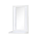Abigale - Nightstand Top Mirror With LED Lighting (Only Mirror Top) - White