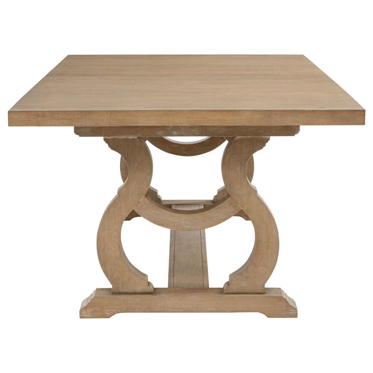 Fremont - Trestle Rectangular Dining Table With Removable Leaf