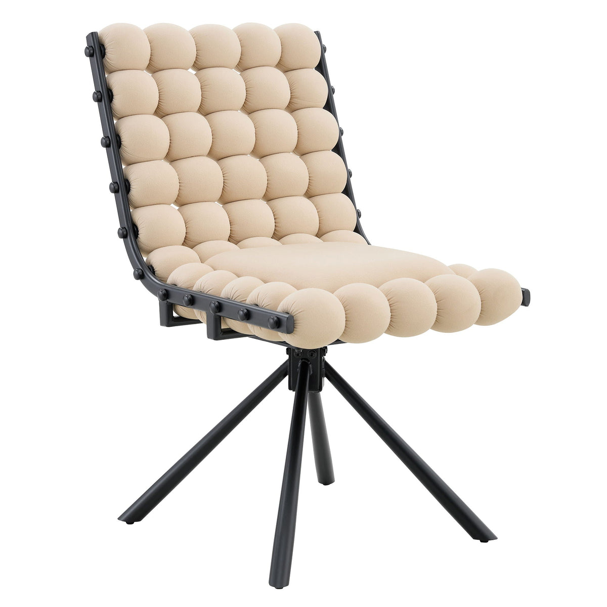Puffy Bubble, Ball Chain Dining Chairs For Dining Room (Set of 2)