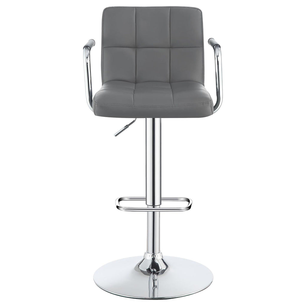 Adjustable Bar Stool With Hydraulic Height Adjustment