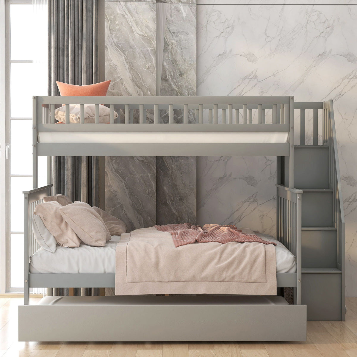 Bunk Bed With Staircase