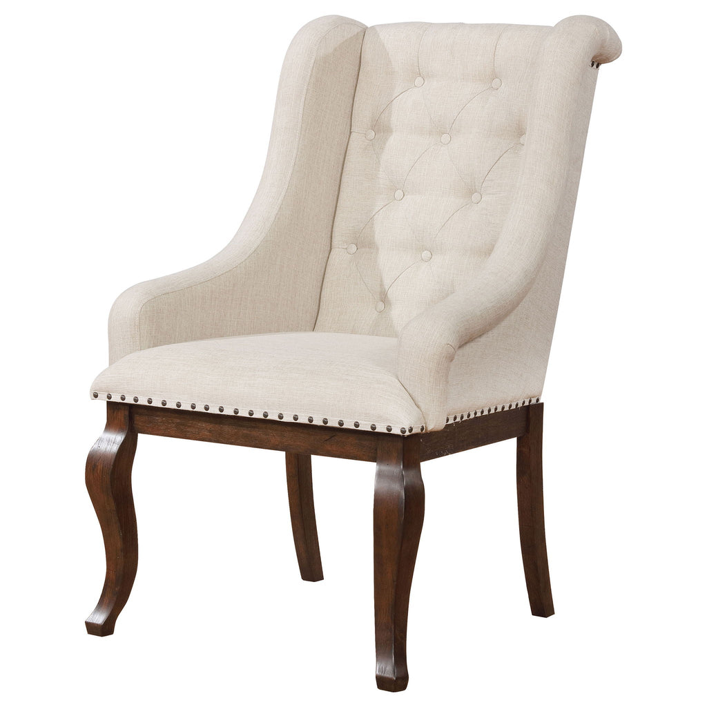 Atwell - Upholstered Arm Chair (Set of 2) - Rustic