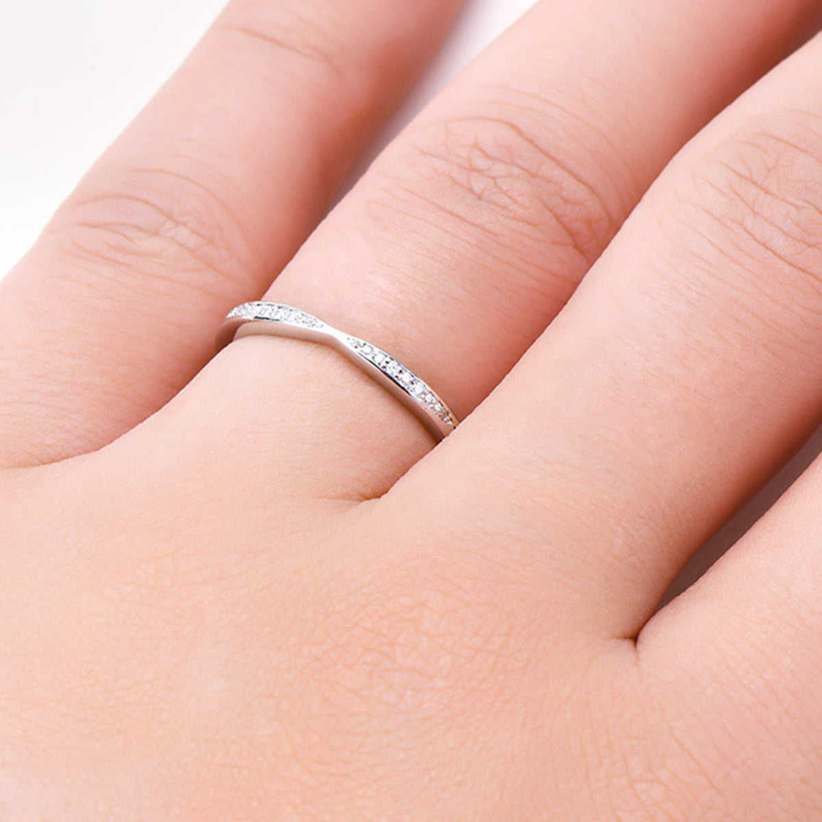 Pure Sterling Silver Inlaid Sparkala™ Ring