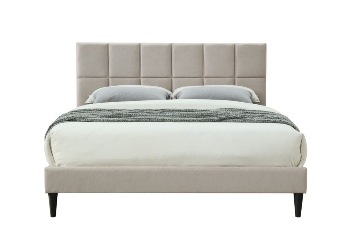 Full Sized Squares Bed With USB