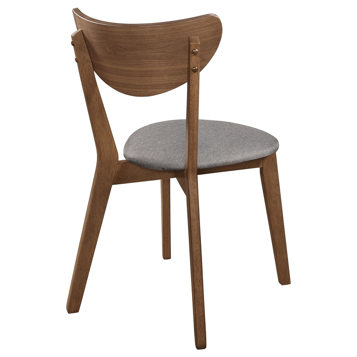 Mid-Century Modern Upholstered Dining Chair (Set of 2)