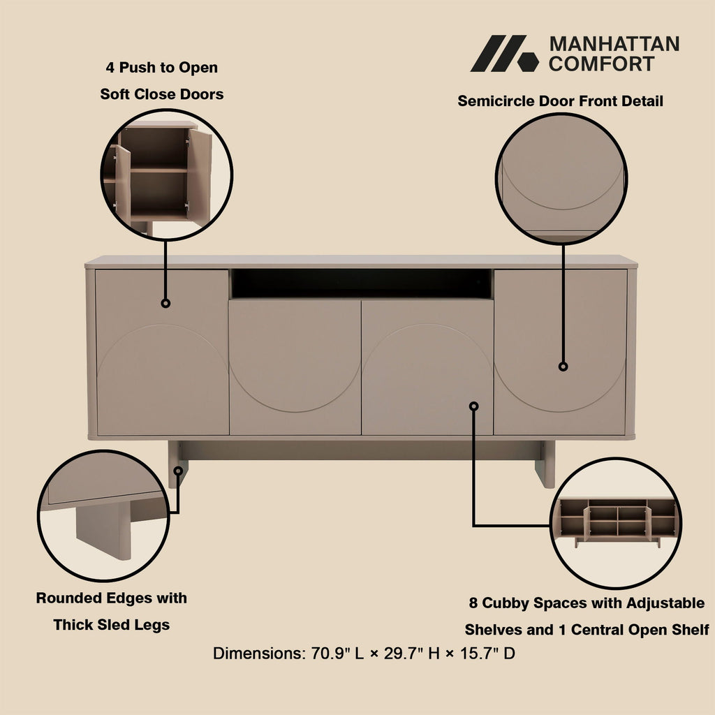 Ella - Sideboard With Adjustable Shelves