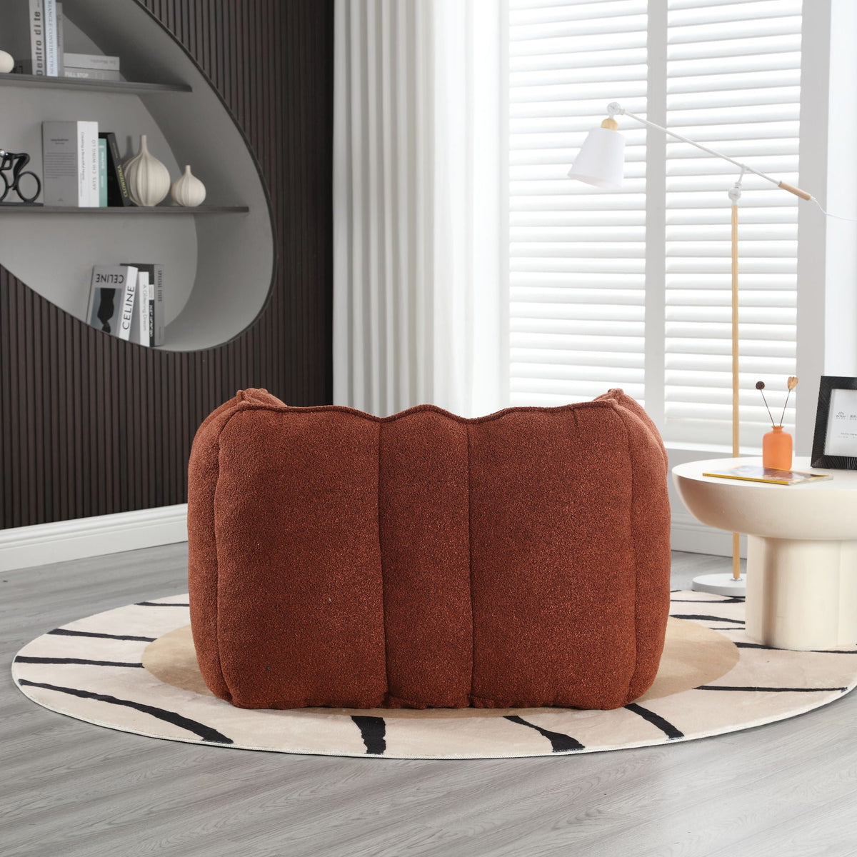 Soft Bean Bag Chair With High Resilient Foam