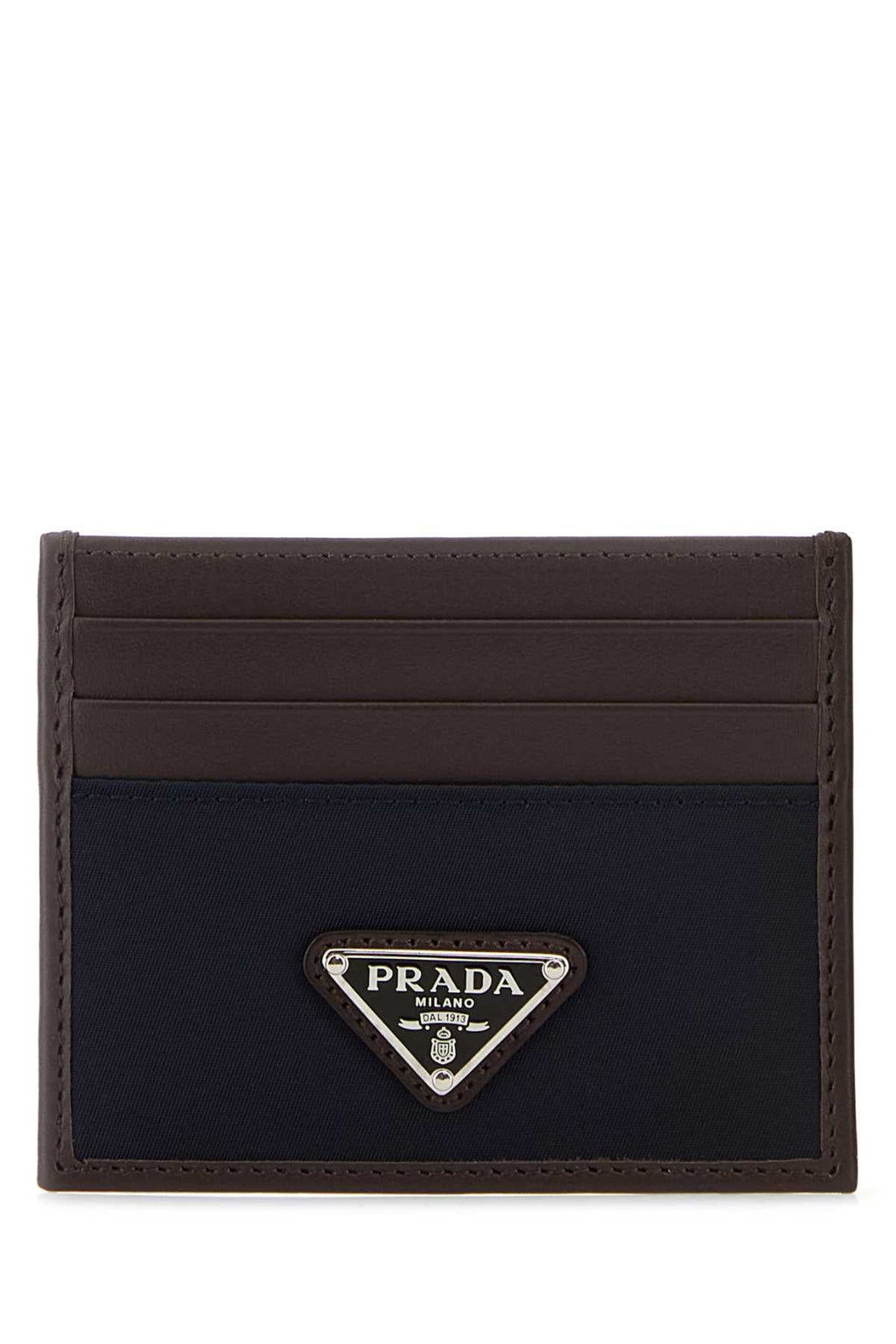 PRADA Mini Leather Card Holder