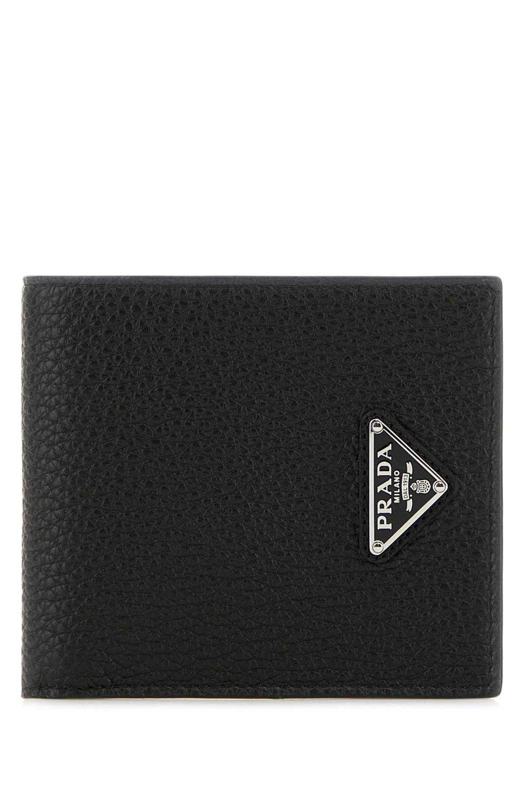 PRADA Mini Leather Wallet with Logo