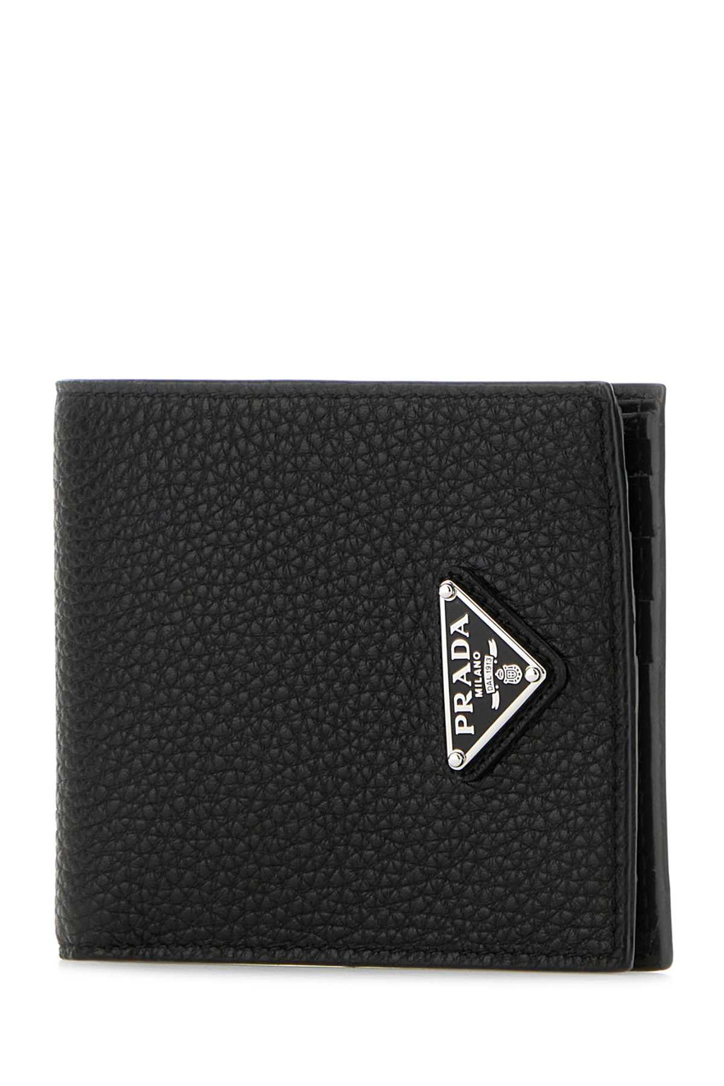 PRADA Mini Leather Wallet with Logo
