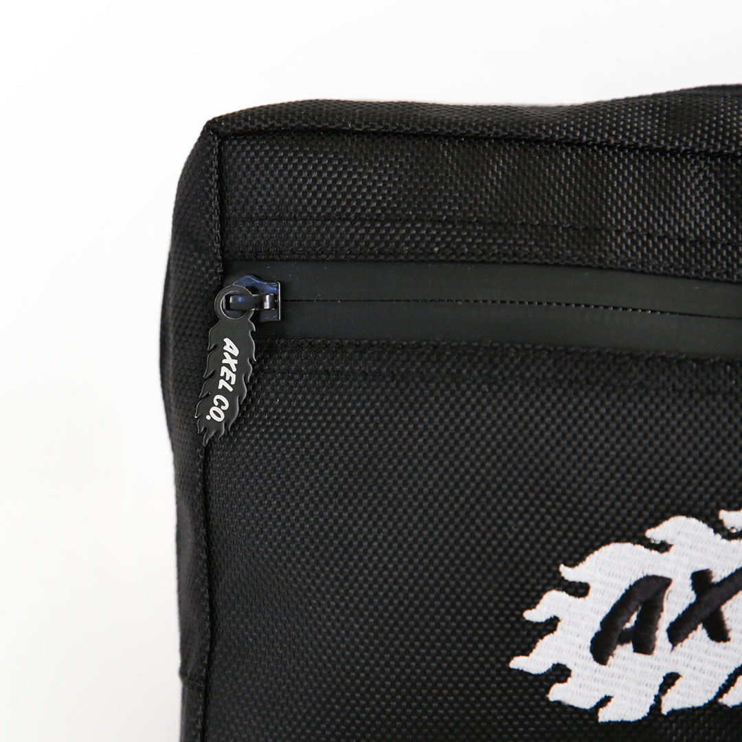 Black Canvas Motorcycle Bar Bag