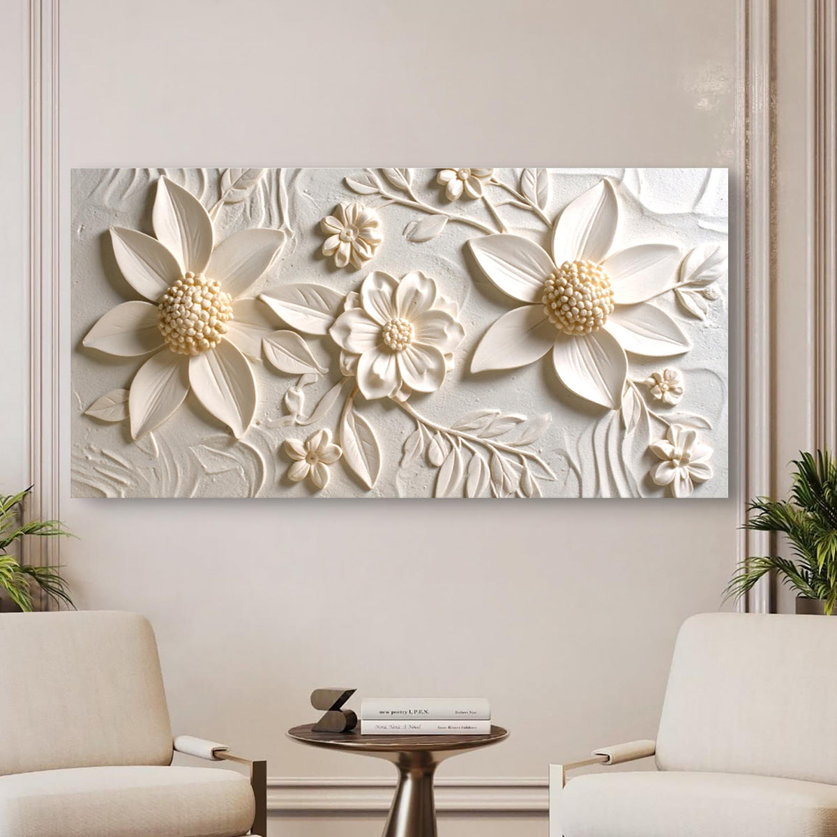 Floral Abstract Wall Art II