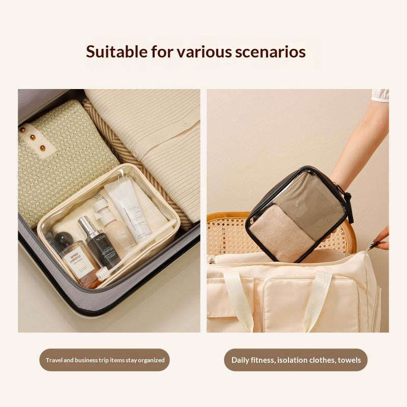 Travel Toiletry Bag Portable Transparent And Easy To Carry