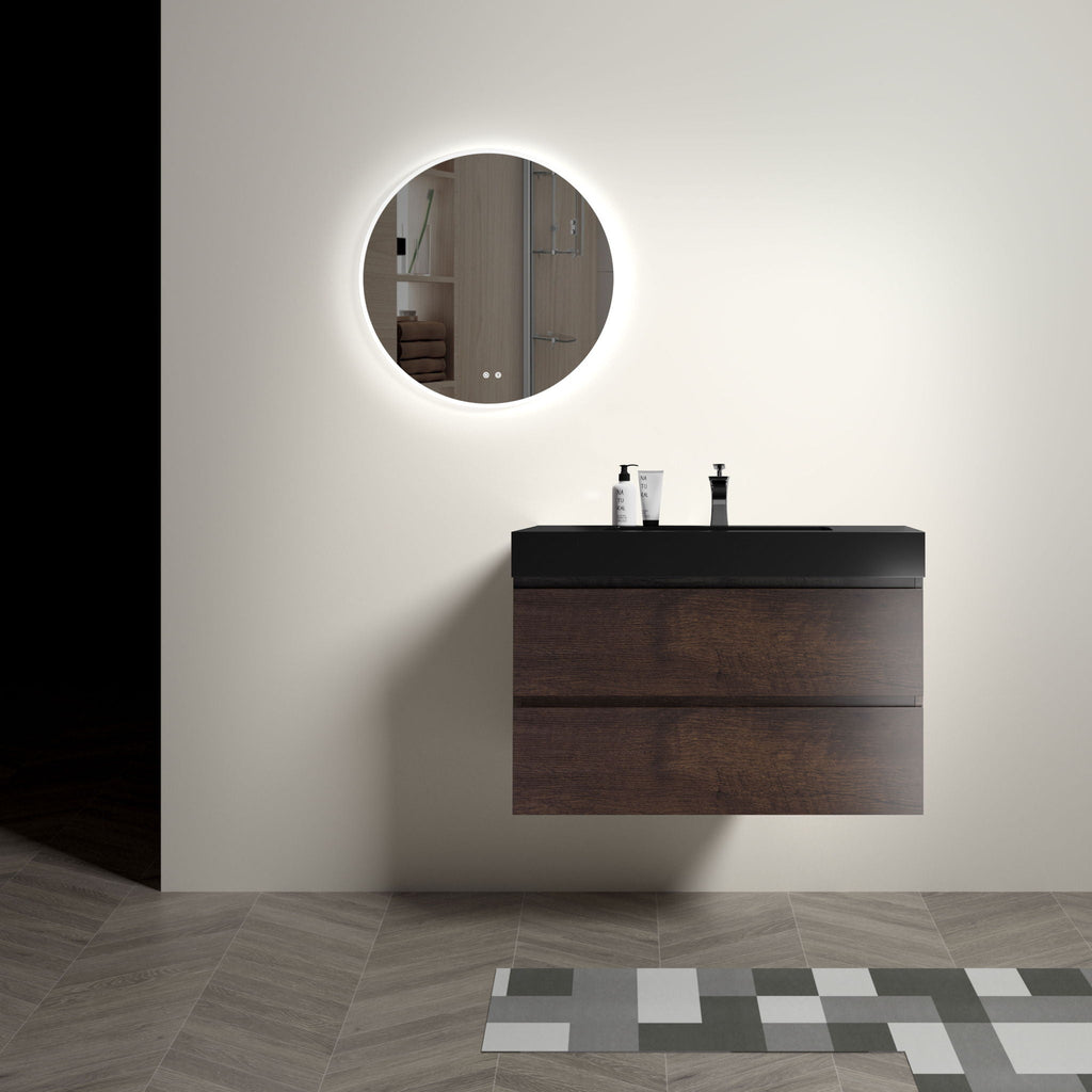 Alice Bathroom Vanity Wall Mounted With Sink