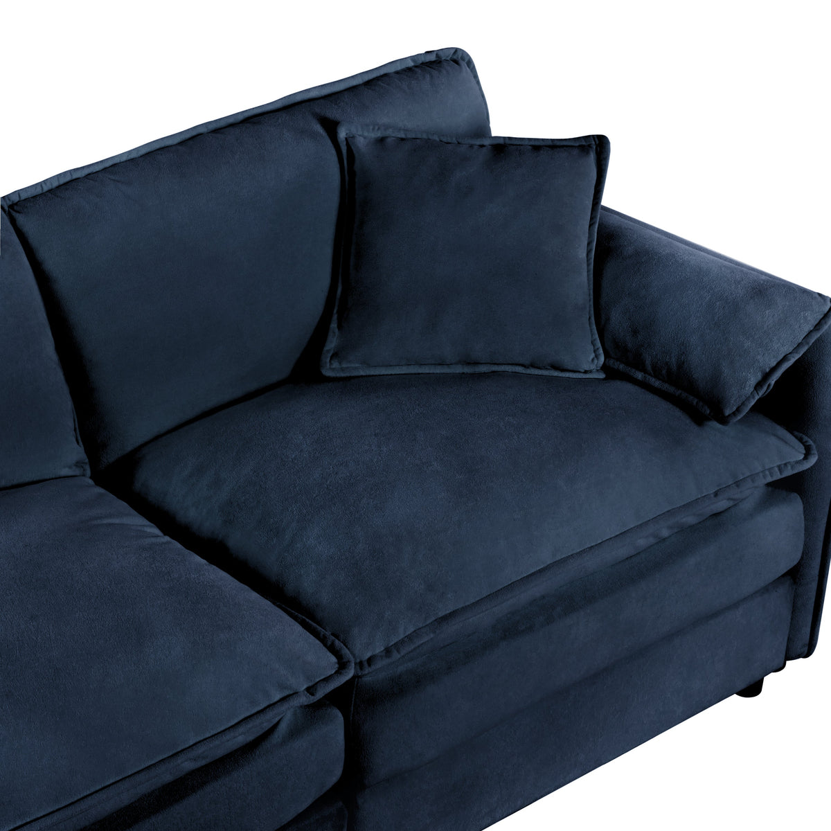 Modular Sectional Sofa Oversized Deep Seat L Shaped Couch Set for Living Room