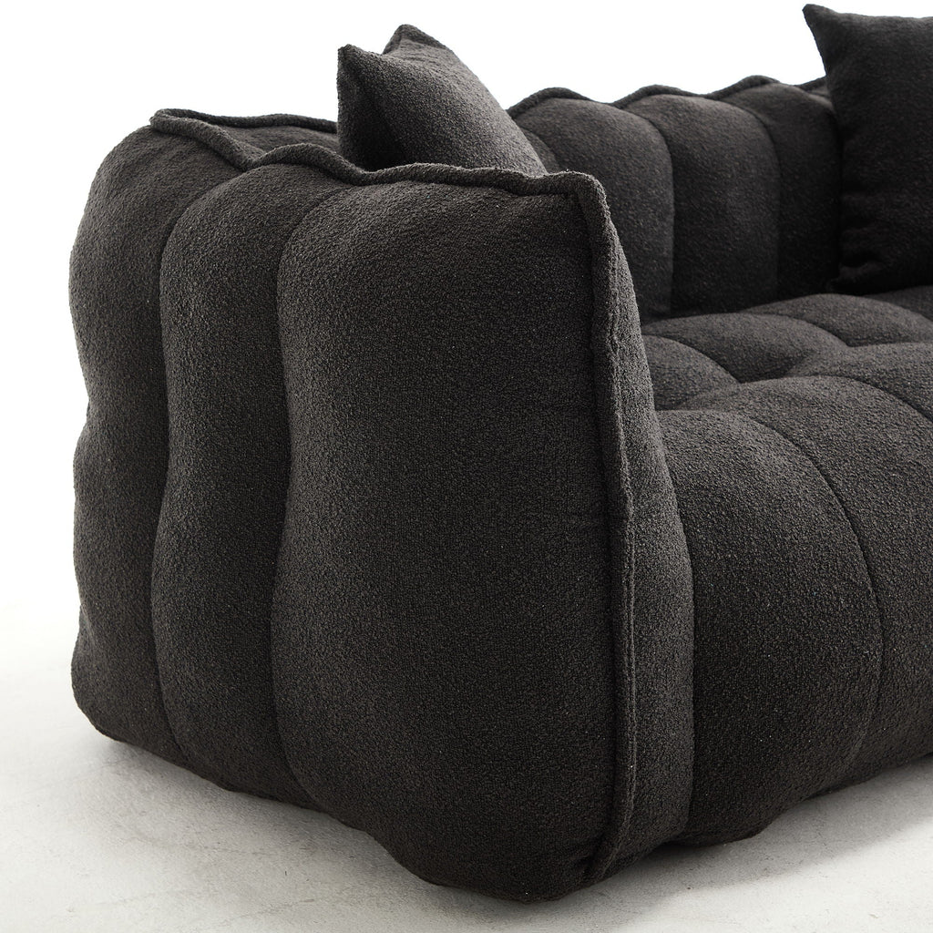 Cozy Beanbag Chair With High Resilience Foam Core For 2