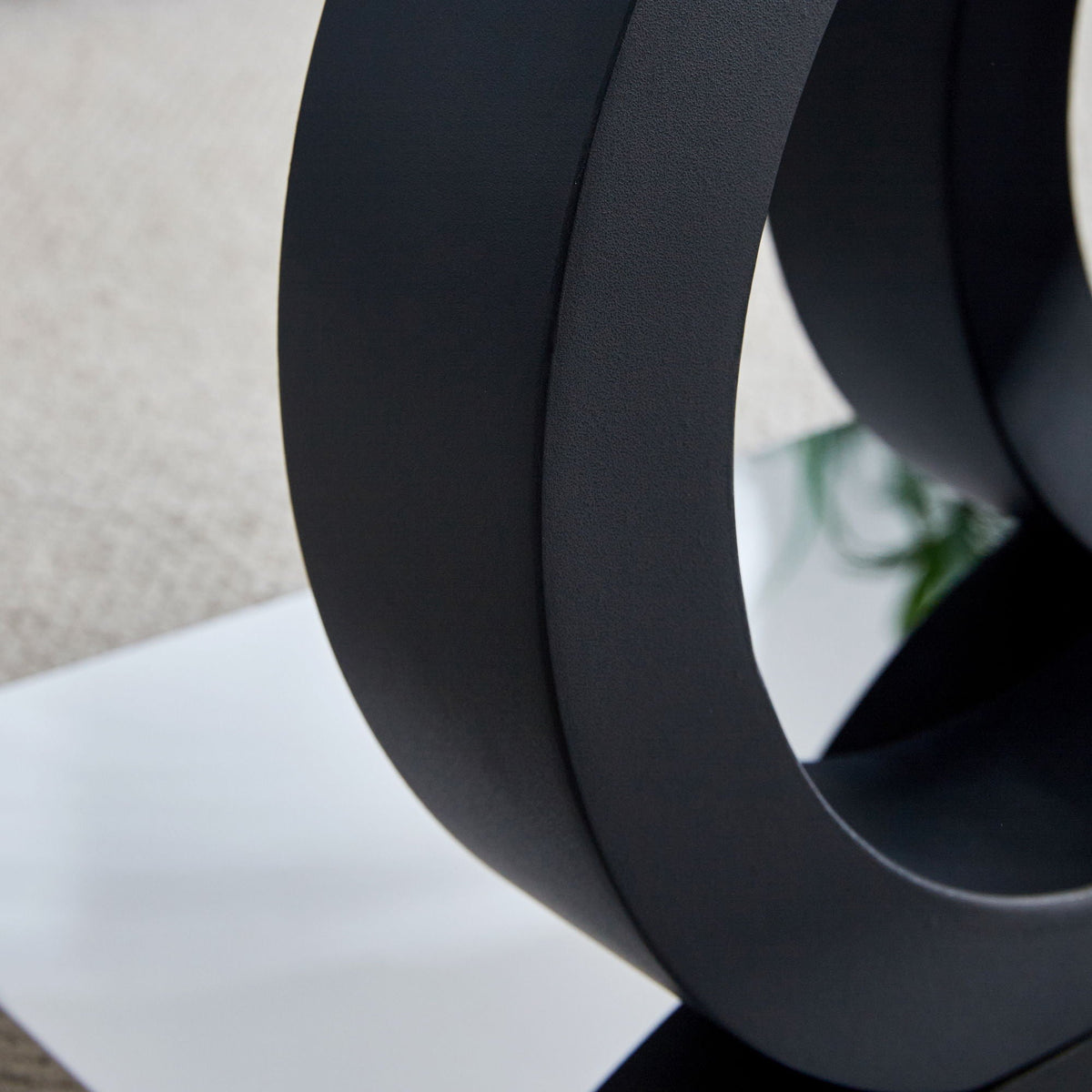 Minimalist Coffee Table - Black