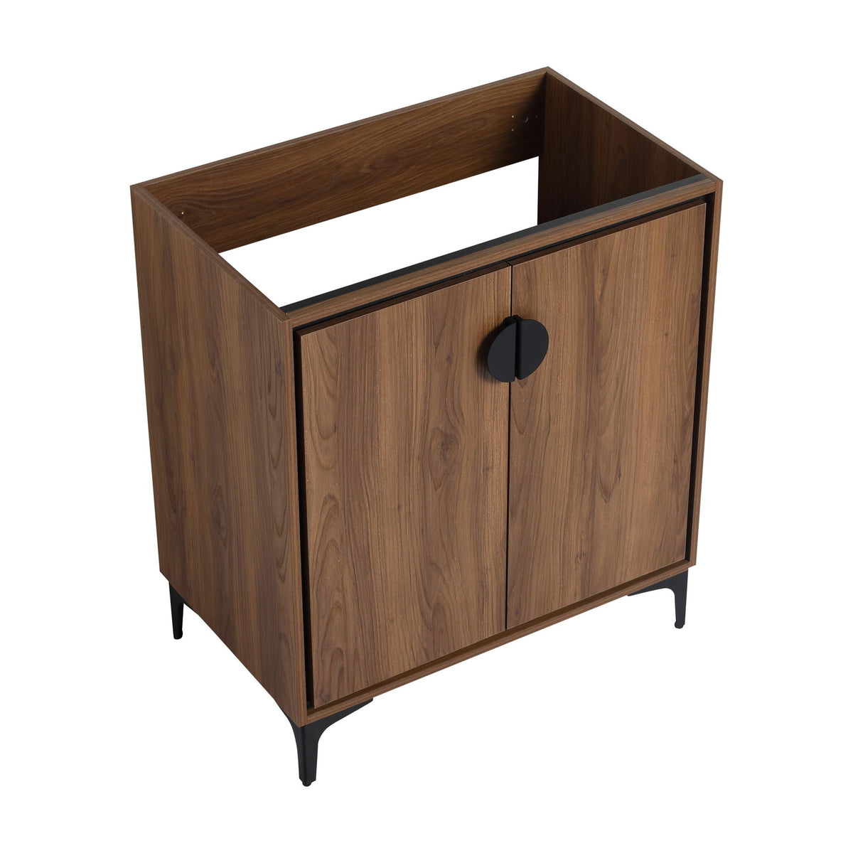 Modern Bathroom Vanity Storage Cabinet With Soft Closing Doors And Engineered Wood Construction