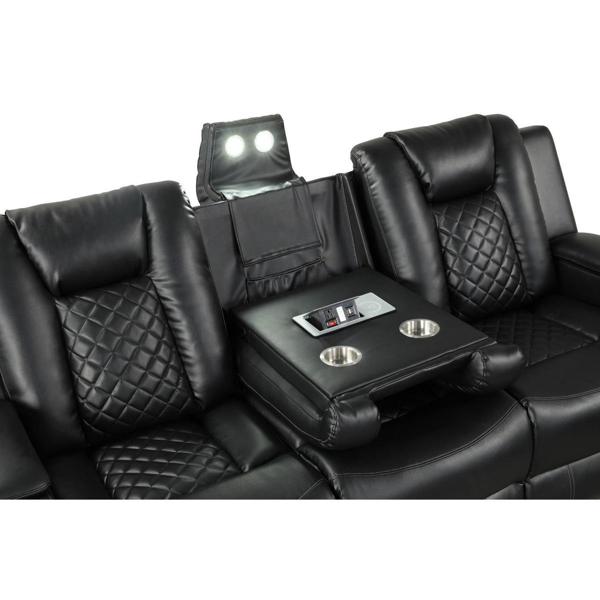 Benz - LED & Power Reclining Sofa
