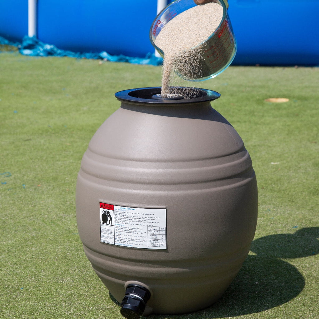" 13"" Sand Filter with 3/4HP Pool Pump and Timer for Aboveground Swimming Pools"