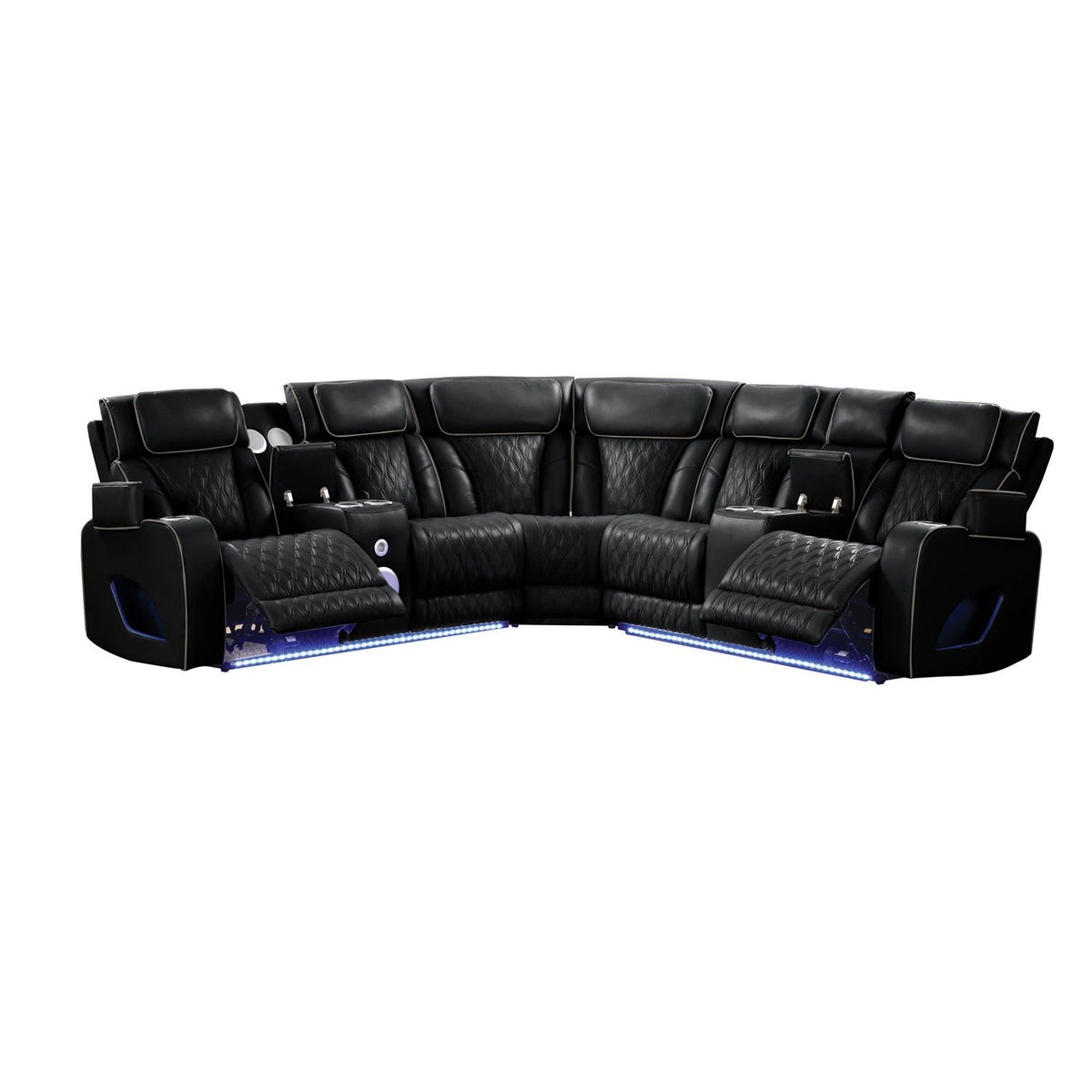 Fortuner - Power Recliner Sectional Sofa