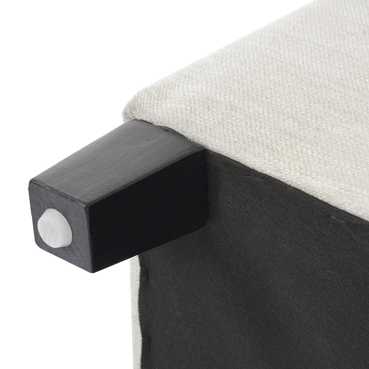 Upholstered Storage Ottoman Bench