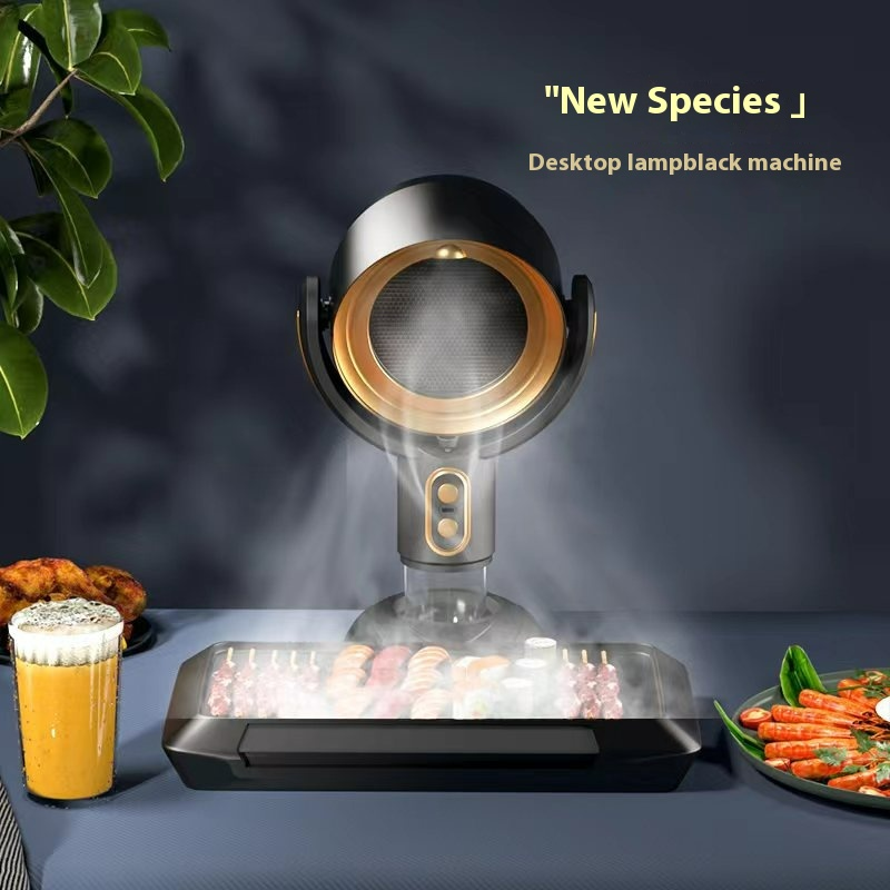 Portable Desktop Smoke Remover & Range Hood – Compact Air Purifier for Kitchen & Office