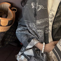 Womens Outerwear Summer Office Warmth Niche Light-Luxury Small Wool Blanket Shawl