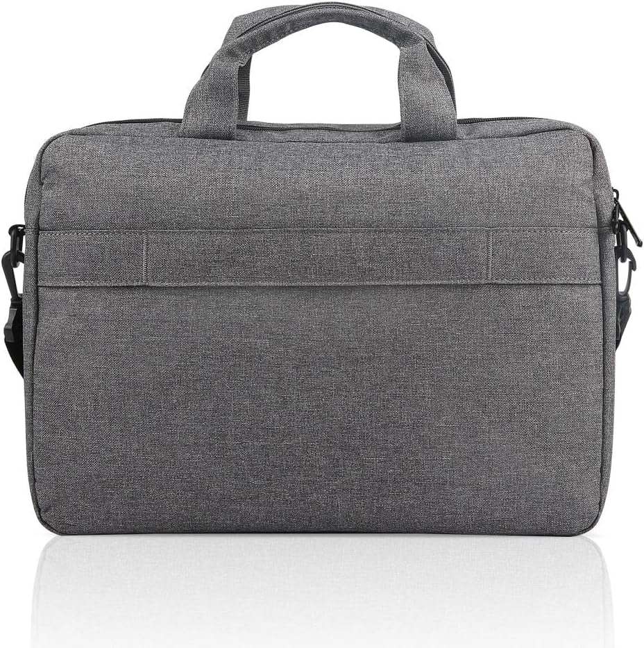 Laptop Shoulder Bag T210, 15.6-Inch Laptop or Tablet, Black & Laptop Carrying Case T210, Fits for 15.6-Inch Laptop and Tablet, Sleek Design, Durable and Water - Grey