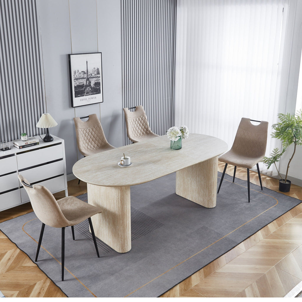 Extensible Table Leg For Dining - Ameican White Oak
