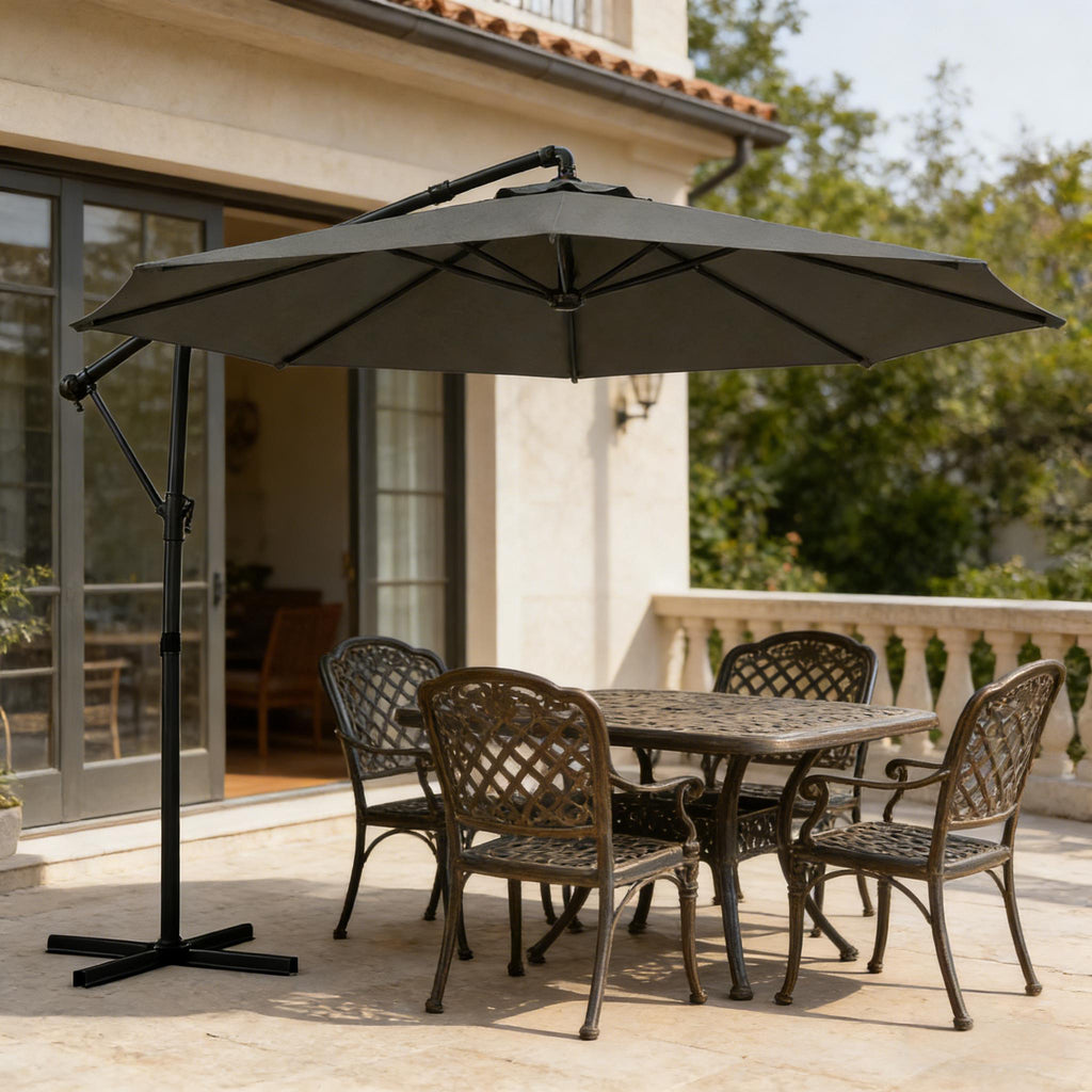 Modern Style Outdoor Hanging Cantilever Umbrella